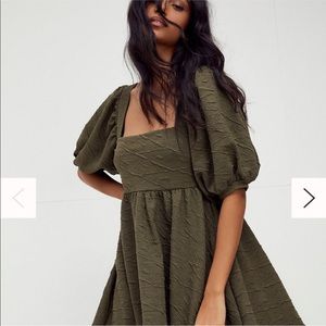 Free People Voilet Mini Dress